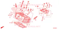 CULASSE DE CYLINDRE ARRIERE pour Honda SHADOW VT 750 AERO de 2011
