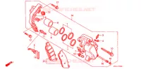 ETRIER DE FREIN AVANT pour Honda SHADOW VT 750 DELUXE de 1999