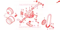 POMPE A HUILE pour Honda SHADOW VT 750 DELUXE de 1999