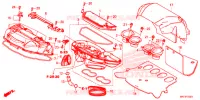 FILTRE A AIR pour Honda CBR 1000 ABS RED de 2017