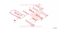 OUTIL pour Honda CBR 1000 ABS RED de 2017