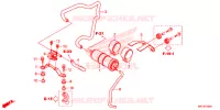 SYSTÈME DE RECYCLAGE DES GAZ (1) pour Honda CBR 1000 ABS RED de 2017
