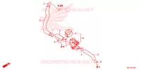 VALVE DE COMMANDE D'INJECTION D'AIR pour Honda CBR 1000 ABS RED de 2017