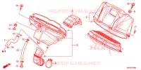 FILTRE A AIR pour Honda NC 750 INTEGRA S de 2017