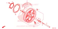 ROUE AVANT pour Honda NC 750 INTEGRA S de 2017