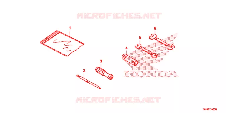 OUTIL Honda SCOOTER 110 VISION 2019  NSC110MPDH