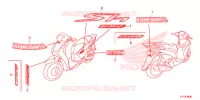 AUTOCOLLANTS pour Honda SH 125 ABS D de 2017
