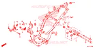 CADRE pour Honda SH 125 ABS D de 2017
