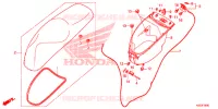 COFFRE  SELLE pour Honda SH 300 I ABS SPECIAL 4ED de 2017