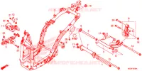 CADRE pour Honda SH 300 I ABS STANDARD de 2017