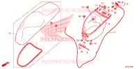 COFFRE  SELLE pour Honda SH 300 I ABS STANDARD de 2017