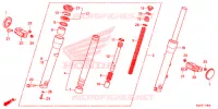 FOURCHE pour Honda SH 300 I ABS Tiêu chuẩn, Standard de 2017