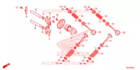 ARBRE A CAMES   SOUPAPE pour Honda SH 300 IS ABS -4ED- de 2017
