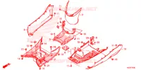 MARCHE PIEDS pour Honda SH 300 IS ABS -4ED- de 2017