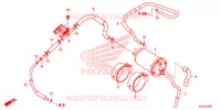 SYSTÈME DE RECYCLAGE DES GAZ pour Honda SH 300 IS ABS -4ED- de 2017