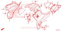 COUVERCLE LATERAL   CAPOT DE RESERVOIR pour Honda FOURTRAX 420 RANCHER 2X4 Electric Shift de 2017