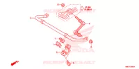 BARRE ANTI ROULIS pour Honda FOURTRAX 680 RINCON de 2017