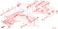 BRAS ARRIERE (TRX680FAF,G,H) pour Honda FOURTRAX 680 RINCON de 2017