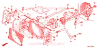 RADIATEUR pour Honda FOURTRAX 680 RINCON de 2017