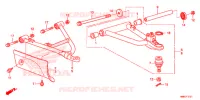 TRIANGLES AVANT (TRX680FAF,G,H) pour Honda FOURTRAX 680 RINCON de 2017
