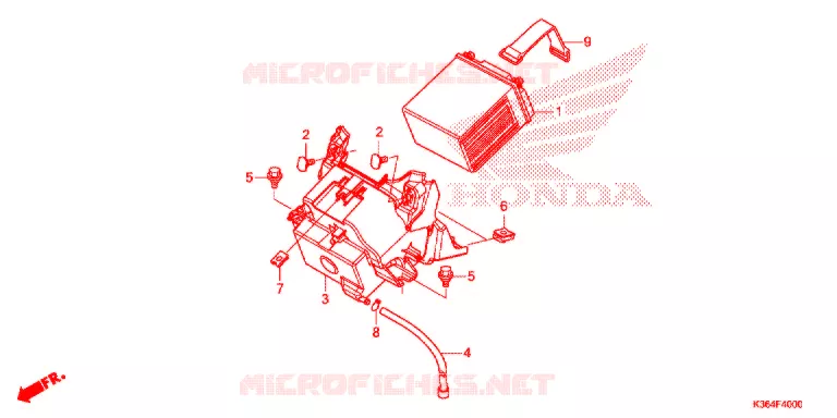 BATTERIE Honda SCOOTER 150 PCX 2016  WW150F