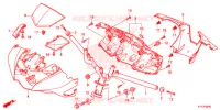 GUIDON   CARENAGE pour Honda SH 150 ABS D STANDARD de 2018