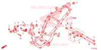 CADRE pour Honda SH 150 ABS D STANDARD de 2017