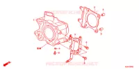 CYLINDRE pour Honda PCX 125 de 2017