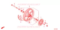 ROUE AVANT pour Honda PCX 125 de 2017