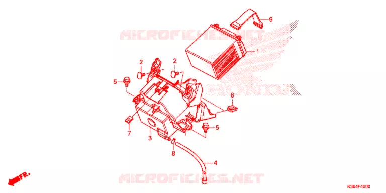BATTERIE Honda SCOOTER 150 PCX 2017  WW150H