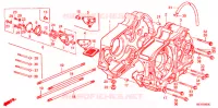 CARTER MOTEUR   POMPE A HUILE pour Honda MONKEY 50 TYPE 7J de 1993