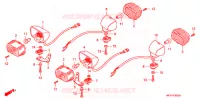 CLIGNOTANT pour Honda XR 400 MOTARD de 2008