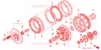 EMBRAYAGE pour Honda XR 400 MOTARD de 2008