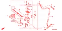 MAITRE CYLINDRE DE FREIN AVANT pour Honda XR 400 MOTARD de 2008