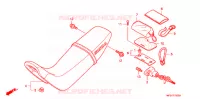 SELLE pour Honda XR 400 MOTARD de 2008