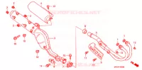 SILENCIEUX D'ECHAPPEMENT pour Honda XR 400 MOTARD de 2008