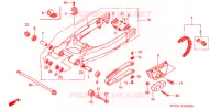 BRAS OSCILLANT pour Honda XR 400 de 2001