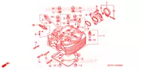 CULASSE pour Honda XR 400 de 2001
