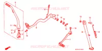PEDALE pour Honda XR 400 de 2001