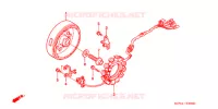 ALTERNATEUR pour Honda XR 400 de 2004
