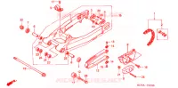 BRAS OSCILLANT pour Honda XR 400 de 2004