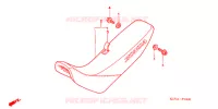 SELLE pour Honda XR 400 de 2004