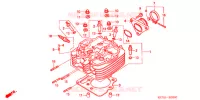 CULASSE pour Honda XR 400 de 2004