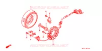 ALTERNATEUR pour Honda XR 400 de 1996