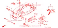 BRAS OSCILLANT pour Honda XR 400 de 1997