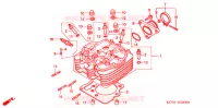 CULASSE pour Honda XR 400 de 1997
