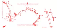 PEDALE pour Honda XR 400 de 1997