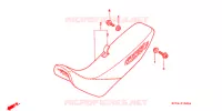 SELLE pour Honda XR 400 de 1998