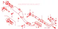 SILENCIEUX D'ECHAPPEMENT pour Honda XR 400 de 1998