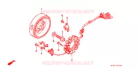 ALTERNATEUR pour Honda XR 400 de 1999